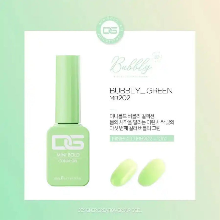 DGEL Mini Bold Bubbly Collection | Pretty Yeppuda | Korean Nail Gel Supply for Europe