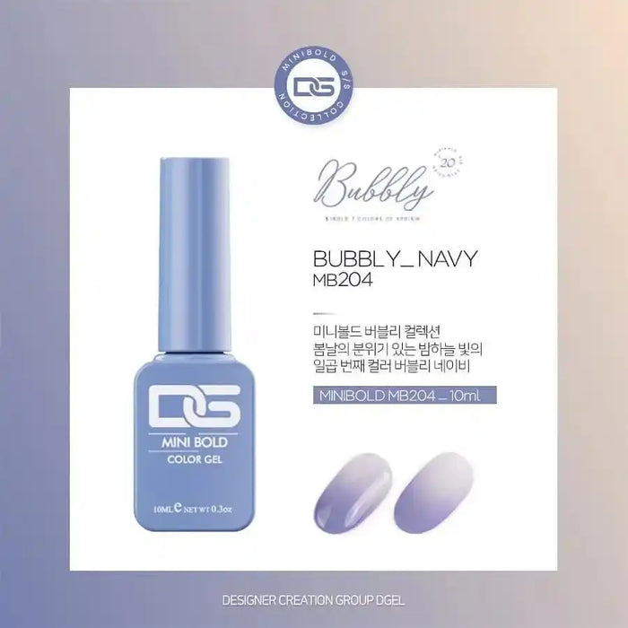 DGEL Mini Bold Bubbly Collection | Pretty Yeppuda | Korean Nail Gel Supply for Europe