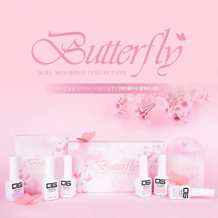 DGEL Mini Bold Butterfly Collection | Pretty Yeppuda | Korean Nail Gel Supply for Europe