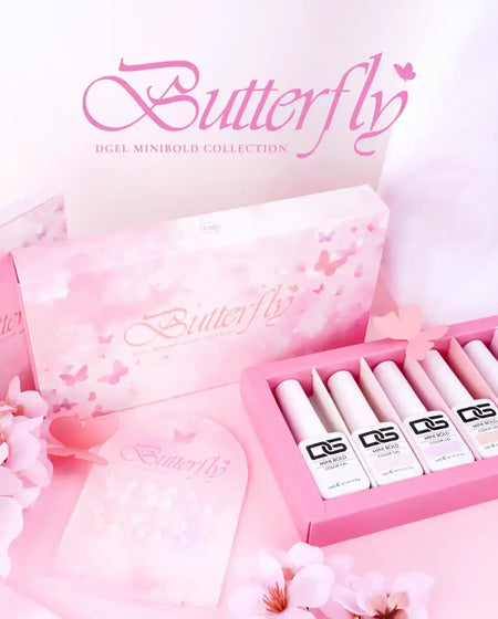 DGEL Mini Bold Butterfly Collection | Pretty Yeppuda | Korean Nail Gel Supply for Europe
