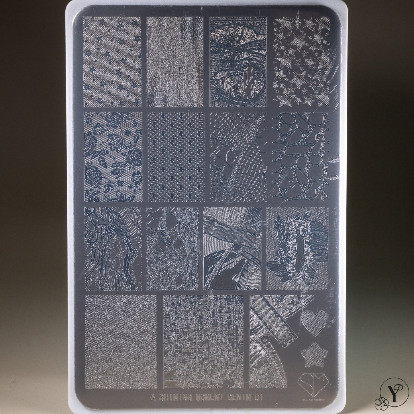 MITHMILLO x A Shining Moment Denim Stamping Plates Set (4pcs/set)