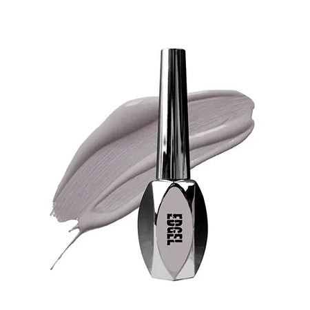 Elegant and professional-looking color gel nail polish bottle with a smooth, metallic finish and a sleek applicator wand. The EDGEL product branding is prominently displayed, highlighting its Korean salon heritage and European availability. Showcasing the high-quality, affordable nature of this versatile nail treatment that allows users to create their own custom color combinations.