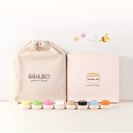 Hoholee Collection Ggulbo - 8 - 3D Gel Set | Korean Nail Supply for Europe | Gelnagel