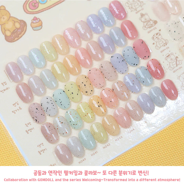 Hoholee Collection Gomdoll - 5 Effect Gel Set | Korean Nail Supply for Europe | Gelnagel