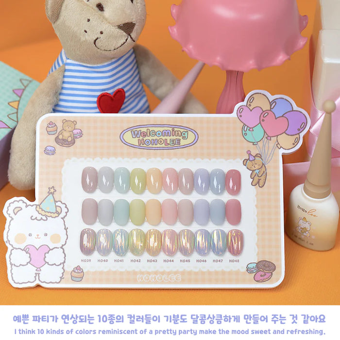 Hoholee Collection Welcoming - 10 Color Gel Set | Korean Nail Supply for Europe | Gelnagel