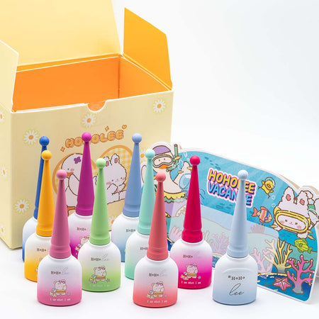 Hoholee Collection Vacance - 10 Color Gel Set | Korean Nail Supply for Europe | Gelnagel