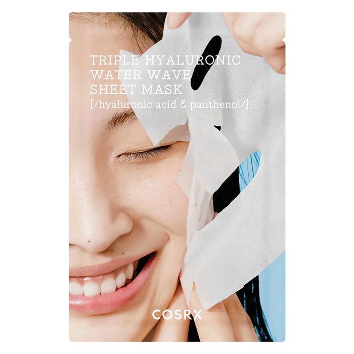 COSRX Hydrium Triple Hyaluronic water wave sheet mask | Pretty Yeppuda