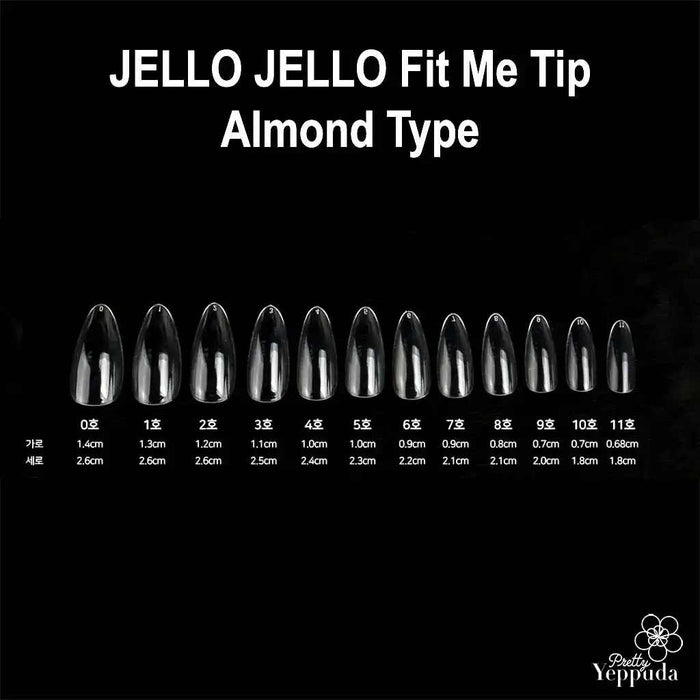 JELLO JELLO Fit Me Tip - Almond Type