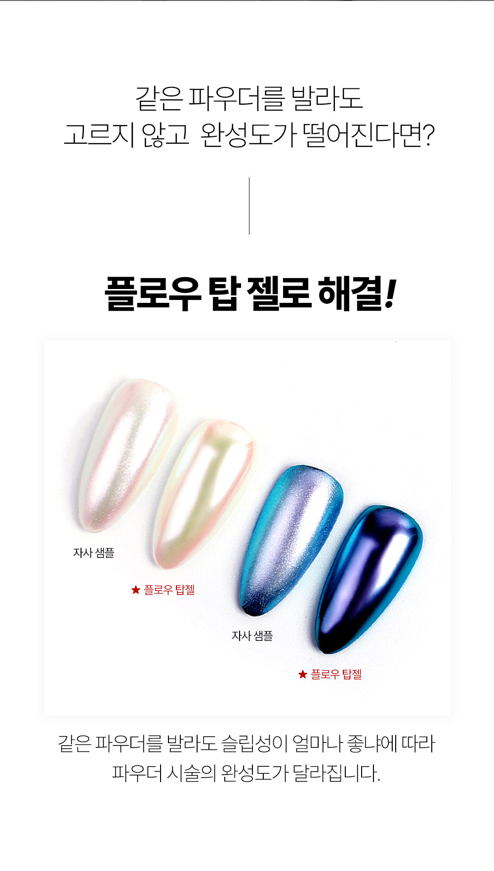 JELLO JELLO Flow Top Gel (10ml) - Korean Non-Wipe Top Gel
