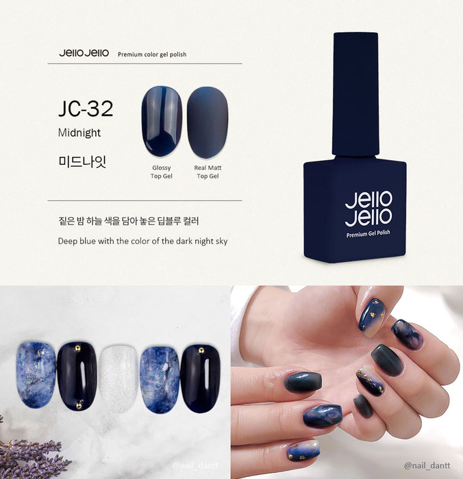 JELLO JELLO Color Gel JC32 Midnight Blue (10ml)