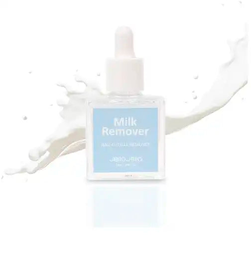 Delicate milk-based cuticle remover from the JELLO JELLO brand, designed to gently soften and push back cuticles for well-groomed nails. The 10ml bottle allows precise application and efficient cuticle care. This innovative product combines moisturizing milk extracts with a user-friendly formula to provide an effortless at-home manicure experience.