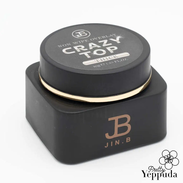 JIN.B Crazy Top Thick Gel - 40g  Korean Nail Supply for Europe