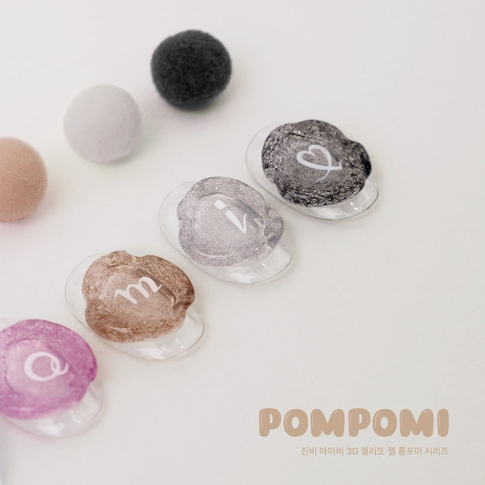 JIN.B Pompomi Collection 3D Embogel (8pcs/set)