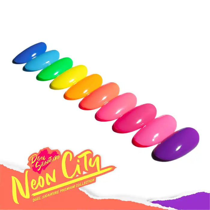 DGEL Signature Neon Skin Collection | Pretty Yeppuda | Korean Nail Gel Supply for Europe