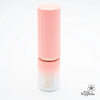 A pastel pink lipstick-style gel polish bottle with the LEAV brand name prominently displayed, showcasing the Fanfare Collection's playful and vibrant aesthetic. The product features a high-quality formula suitable for salon use, with 8 ml of 60S UV/LED gel polish available in a set or as individual shades.