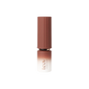 Elegant and sleek LEAV Lazy Days Collection syrup gel polish bottle, featuring a gradient pink-to-brown hue and a minimalist design that captures the essence of the warm, deep colors mentioned in the product description. This alt text accurately represents the visually appealing and high-quality nature of the LEAV brand's nail care products.