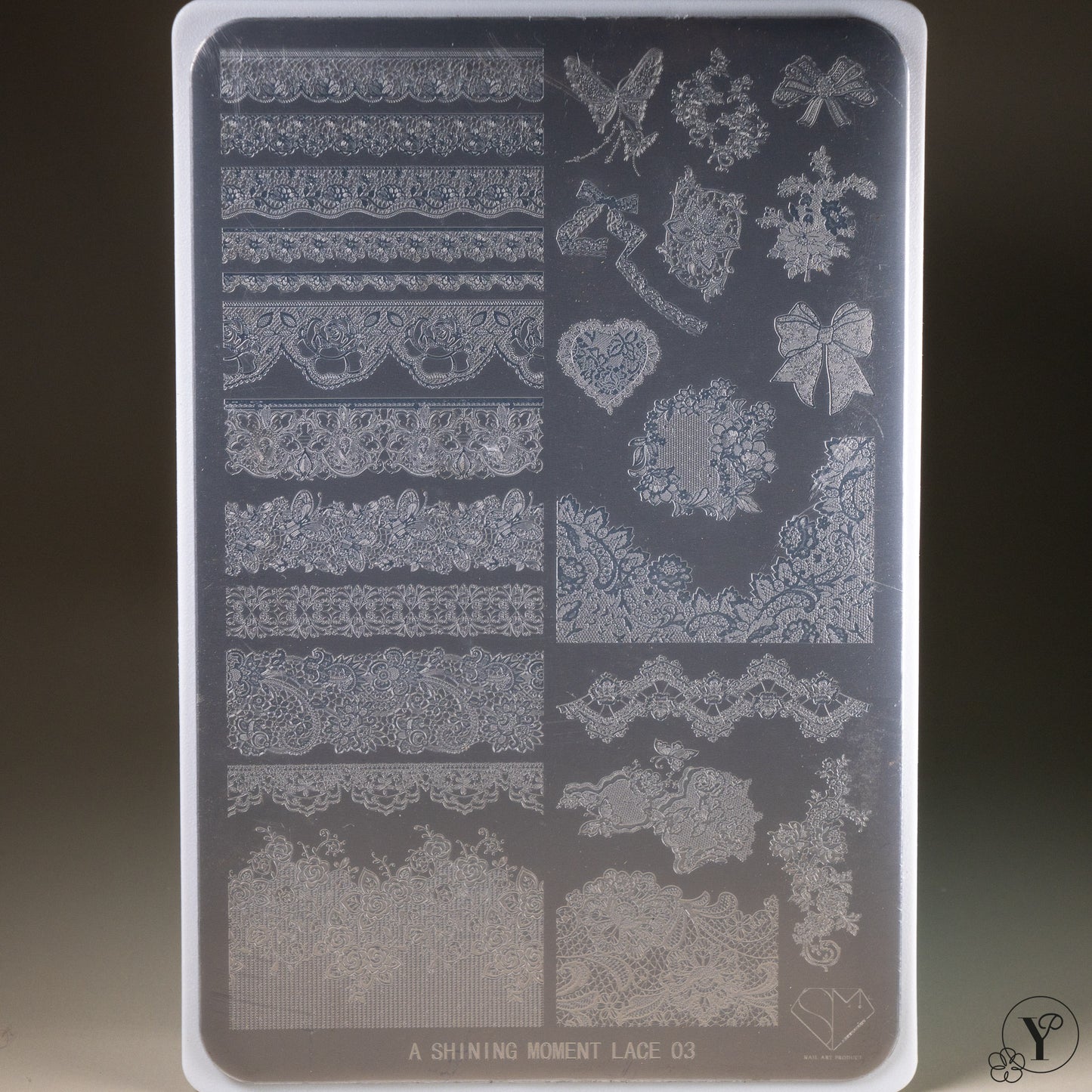 MITHMILLO x A Shining Moment Lace Stamping Plates Set (3pcs/set)