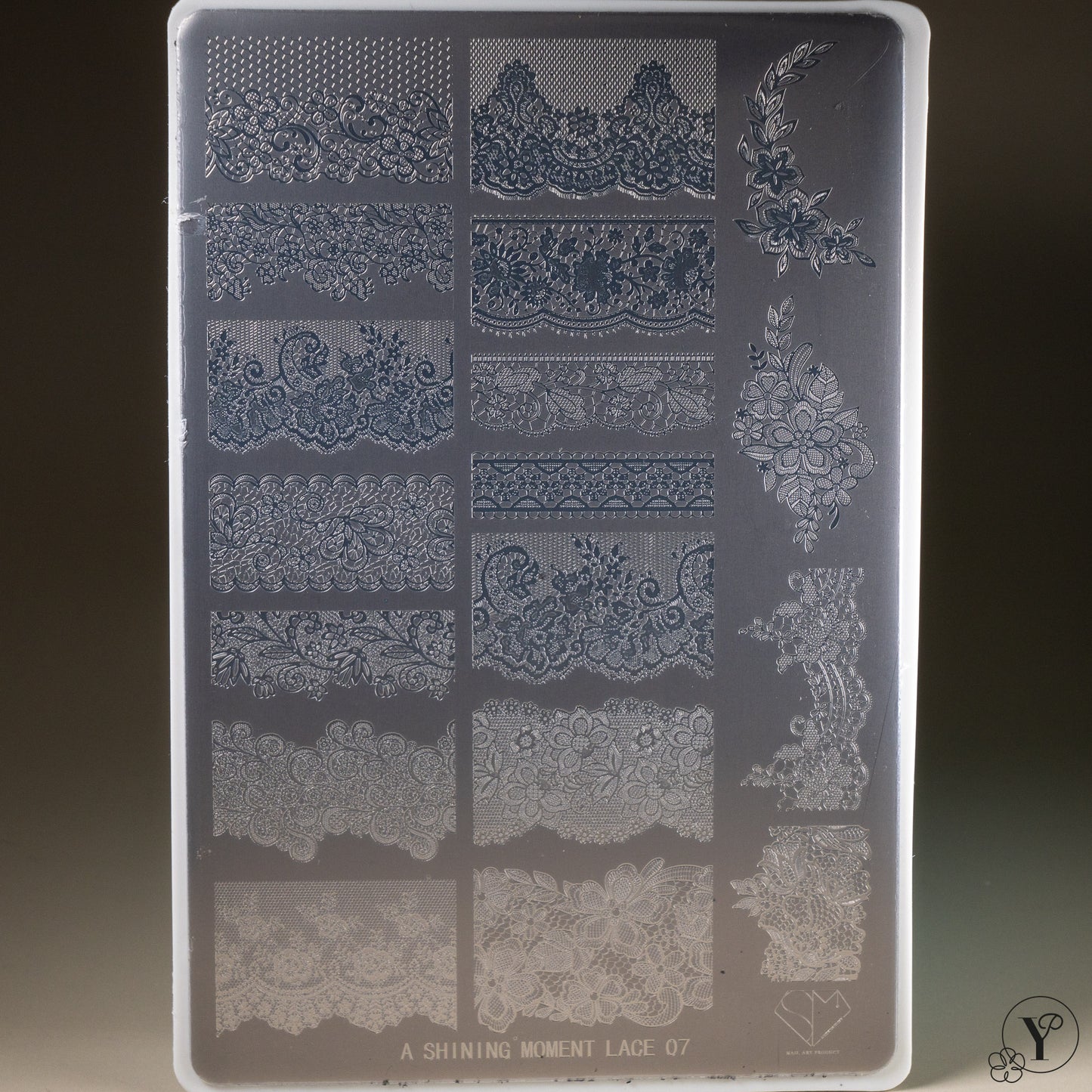 MITHMILLO x A Shining Moment New Lace Stamping Plates Set (3pcs/set)