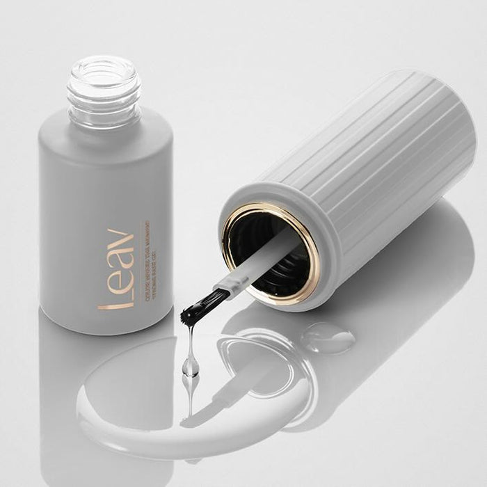 Korean Nail Supply Leav Base Gel Open Bottle Image