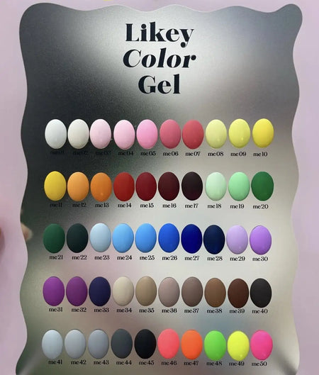 MAYO Likey Color Gel - 50 types | Korean Nail Supply for Europe | Gelnagel