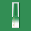 Sleek white nail polish bottle with gold MAYOUR branding on a vibrant green background, showcasing the luxurious and professional aesthetic of The Collector Season 2 syrup gel polish set