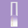 Elegant MAYOUR syrup gel polish bottle in soft lavender color, showcasing luxurious packaging with gold lettering on a white base, reflecting high-quality nail art collection for versatile seasonal styles