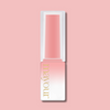 MAYOUR The Collector Season 2 syrup gel polish bottle in soft pink and white gradient, featuring golden brand name against pastel pink background, showcasing elegant design and high-quality appearance of the nail polish collection