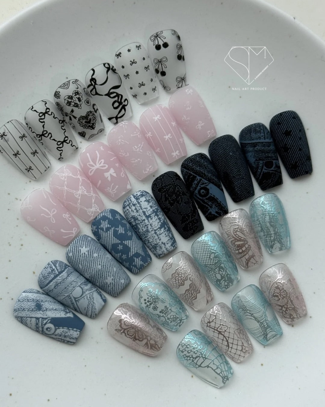 MITHMILLO x Shining Moment Stamping Gel Polish Set – Korean Nail Gel Collection and 4 Stamping Plates