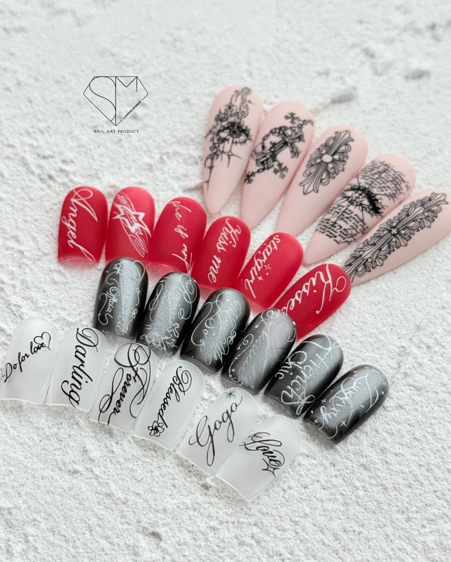 MITHMILLO x Shining Moment Stamping Gel Polish Set – Korean Nail Gel Collection and 4 Stamping Plates
