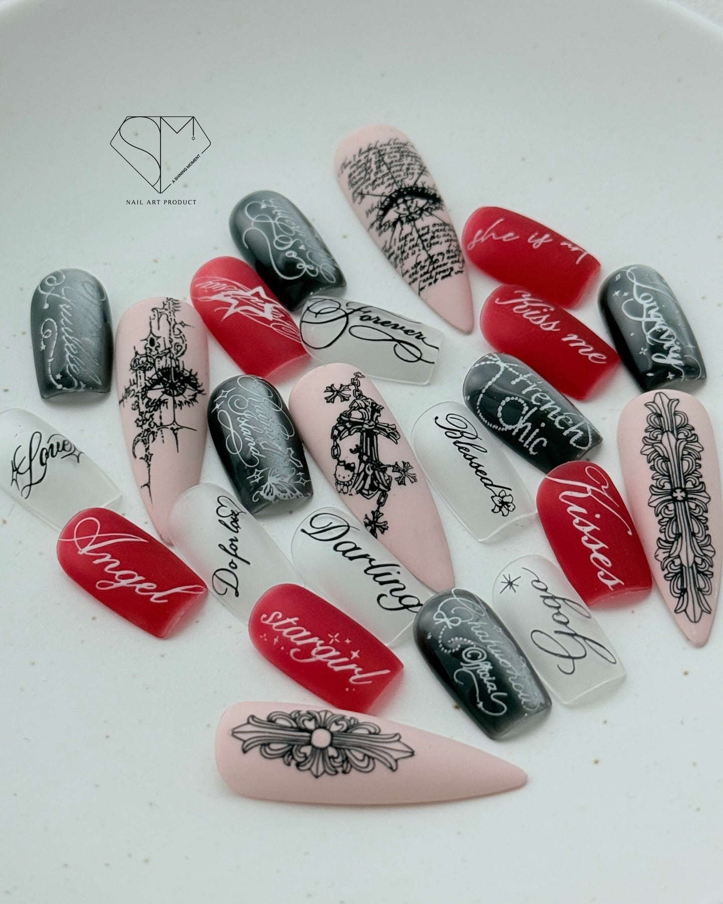 MITHMILLO x Shining Moment Stamping Gel Polish Set – Korean Nail Gel Collection and 4 Stamping Plates