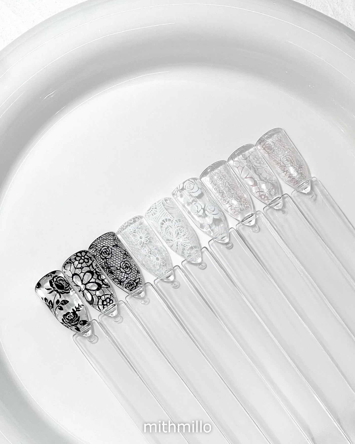 MITHMILLO x Shining Moment Stamping Gel Polish Set – Korean Nail Gel Collection and 4 Stamping Plates