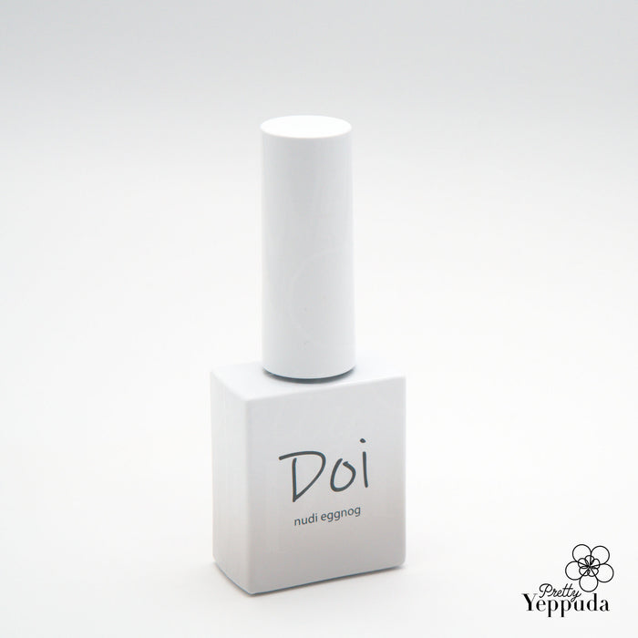 A buildable, syrupy gel nail polish in a warm eggnog shade, expertly formulated by the renowned Korean nail artist Nailbayo. This versatile base color offers excellent self-leveling for a smooth, professional finish, making it an ideal choice for both experienced and beginner nail enthusiasts. Nailbayo, Korean Nail Supply