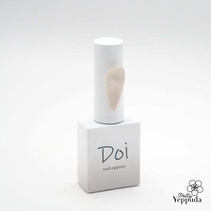 A creamy, buildable gel nail polish from the renowned Korean nail brand NAILBAYO, the Doi Nudi Eggnog color offers a versatile base for creative nail designs. The self-leveling formula applies smoothly for professional and beginner users alike, providing excellent coverage and a luxurious, syrupy finish.