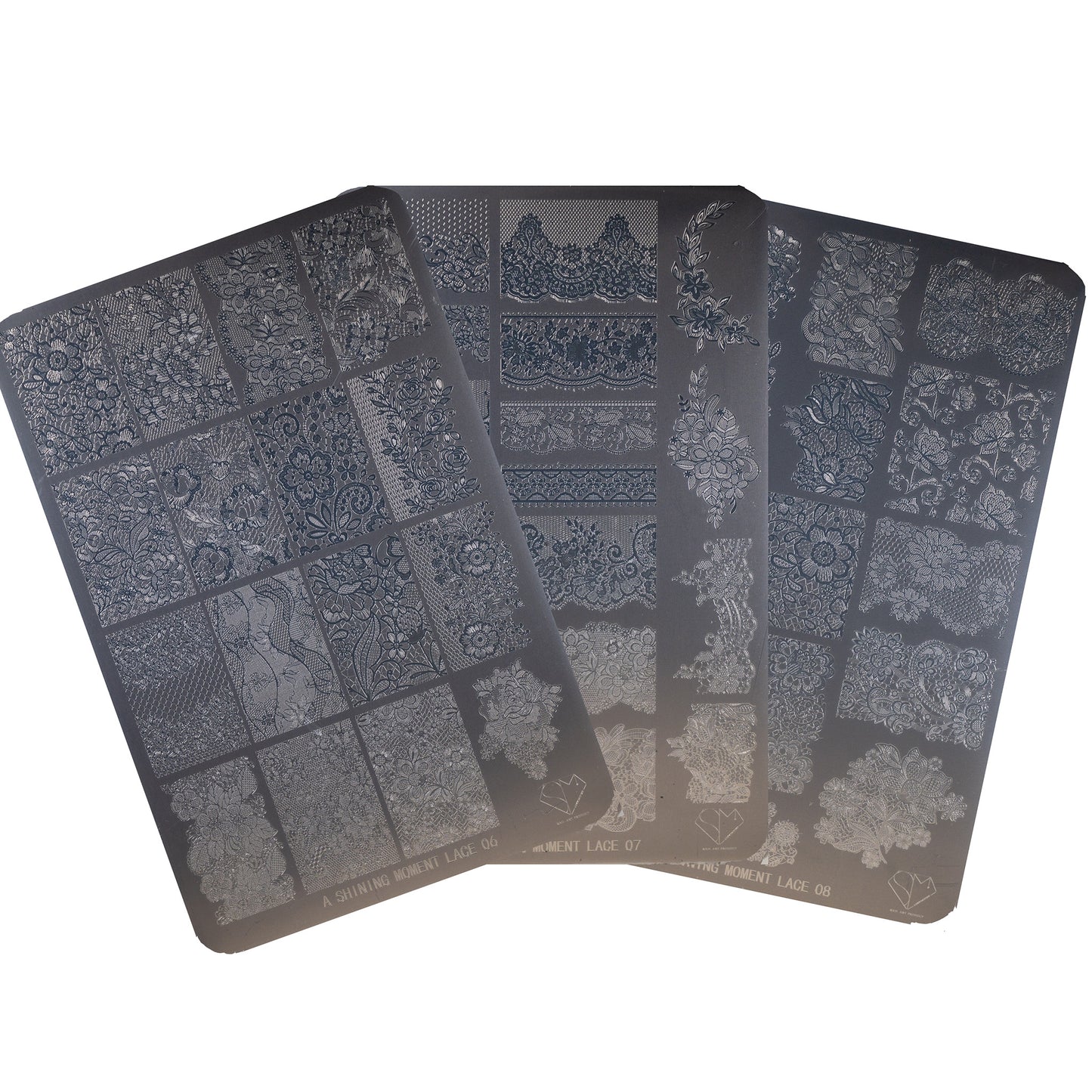 MITHMILLO x A Shining Moment New Lace Stamping Plates Set (3pcs/set)