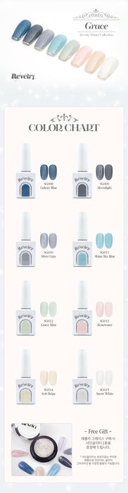 Elegant and captivating gel nail polish collection with winter-inspired colors, showcasing a charming display of premium, long-lasting shades for a flawless, salon-quality manicure experience.