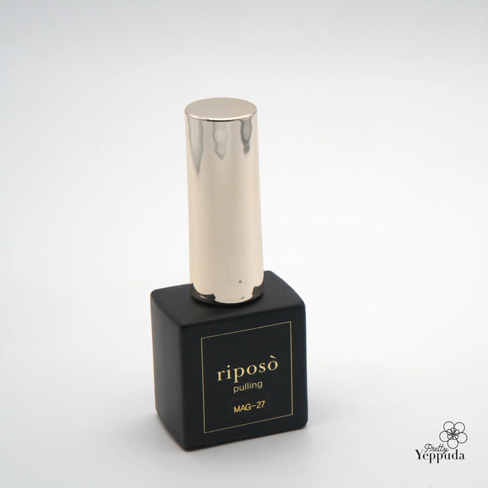 RIPOSO Pulling Gleam Set of 5 Silky Magnetic Gel Nail Polish in Deep, Luxurious Autumn Hues - A One-Step, Non-Wipe Nail Art Solution for Effortless Beauty