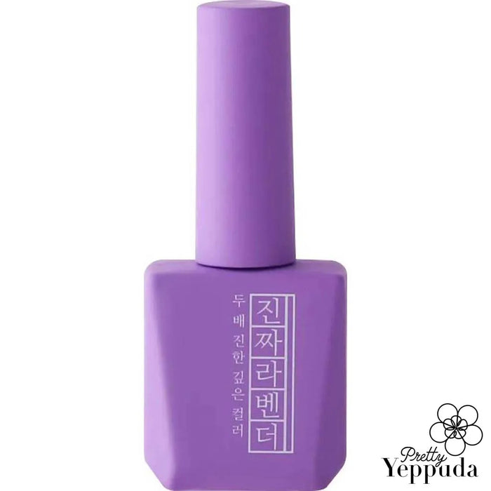 Vibrant lavender-colored gel nail polish from the Mostive Jinzza Collection, offering one-coat coverage and high pigmentation for a long-lasting, glossy finish. The 12ml bottle cures in 60 seconds under UV light or 30 seconds with LED.