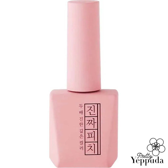 Vibrant peach gel nail polish from the Mostive Jinzza collection, offering one-coat coverage with high pigmentation. The 12ml bottle is designed for 60S UV/30S LED curing, delivering a long-lasting, salon-quality manicure.