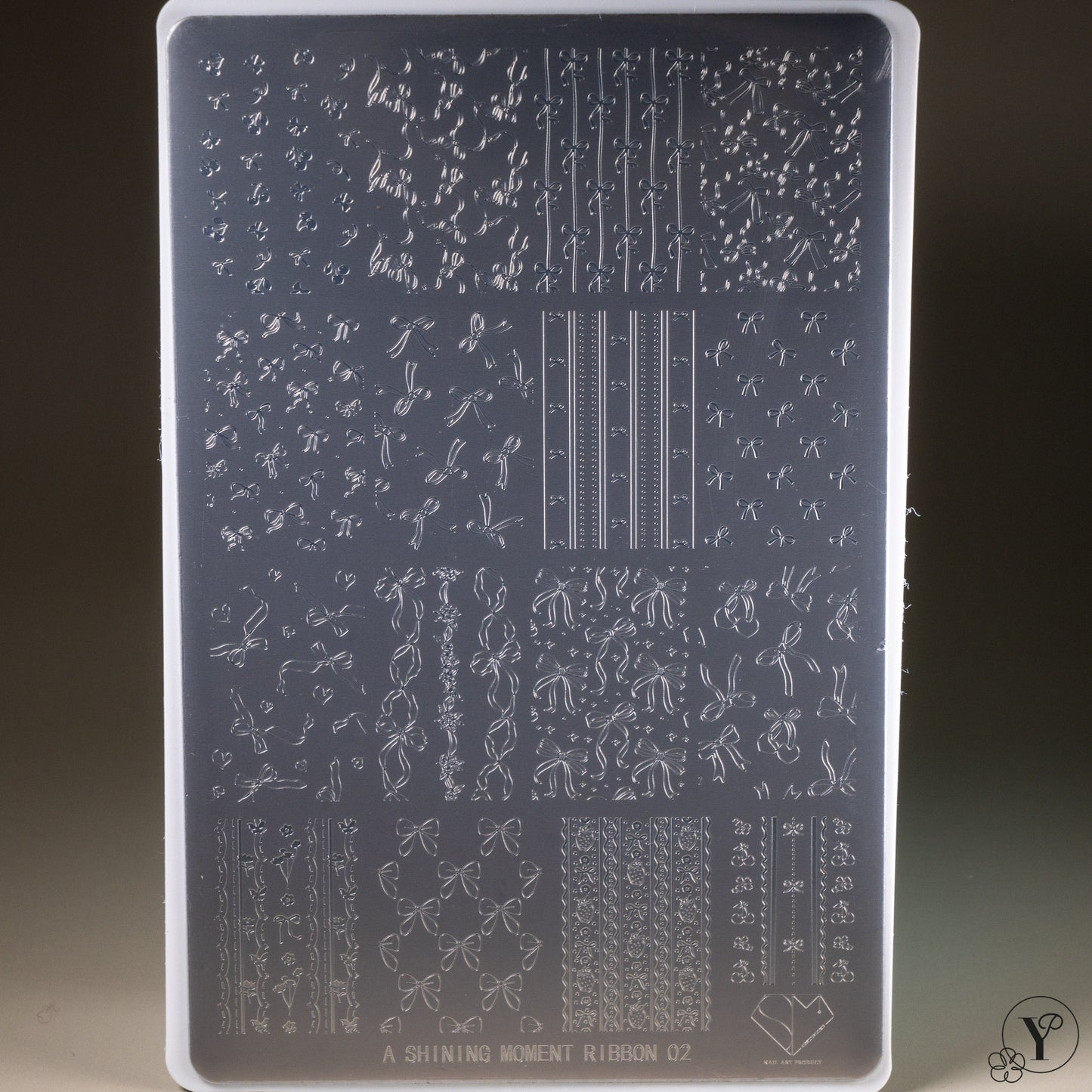 MITHMILLO x A Shining Moment Ribbon Stamping Plates Set (4pcs/set)