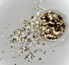 Nailbayo - Sculpture Gold Flakes Glitter | Korean Nail Supply for Europe | Gelnagel