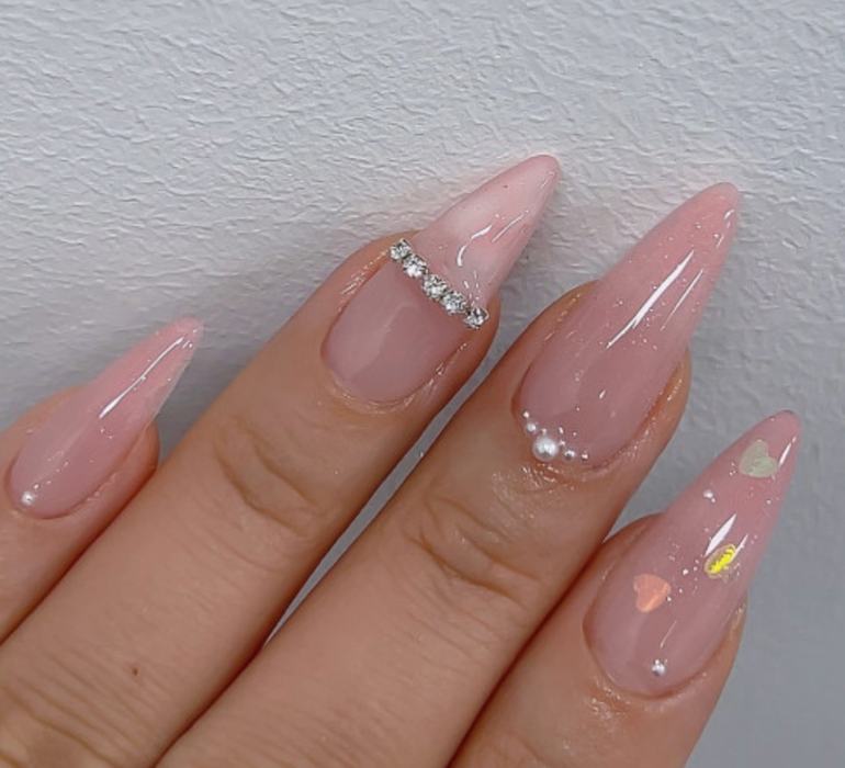 Nailbayo - Heart pop Glitter | Korean Nail Supply for Europe | Gelnagel