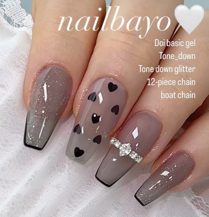 NAILBAYO - Doi Tone Down glitter gel | Korean Nail Supply for Europe | Gelnagel