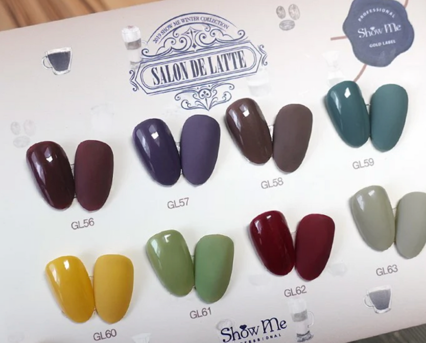 SHOW ME KOREA - Salon De Latte Collection | Korean Nail Supply for Europe | Gelnagel