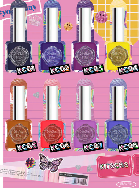 SHOW ME KOREA - Kitsch Flash Gel Collection | Korean Nail Supply for Europe | Gelnagel
