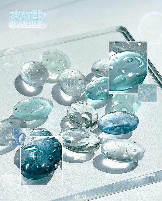REVE IN NAIL WATERBUBBLE (5pcs) - Korean Nail Gel Collection