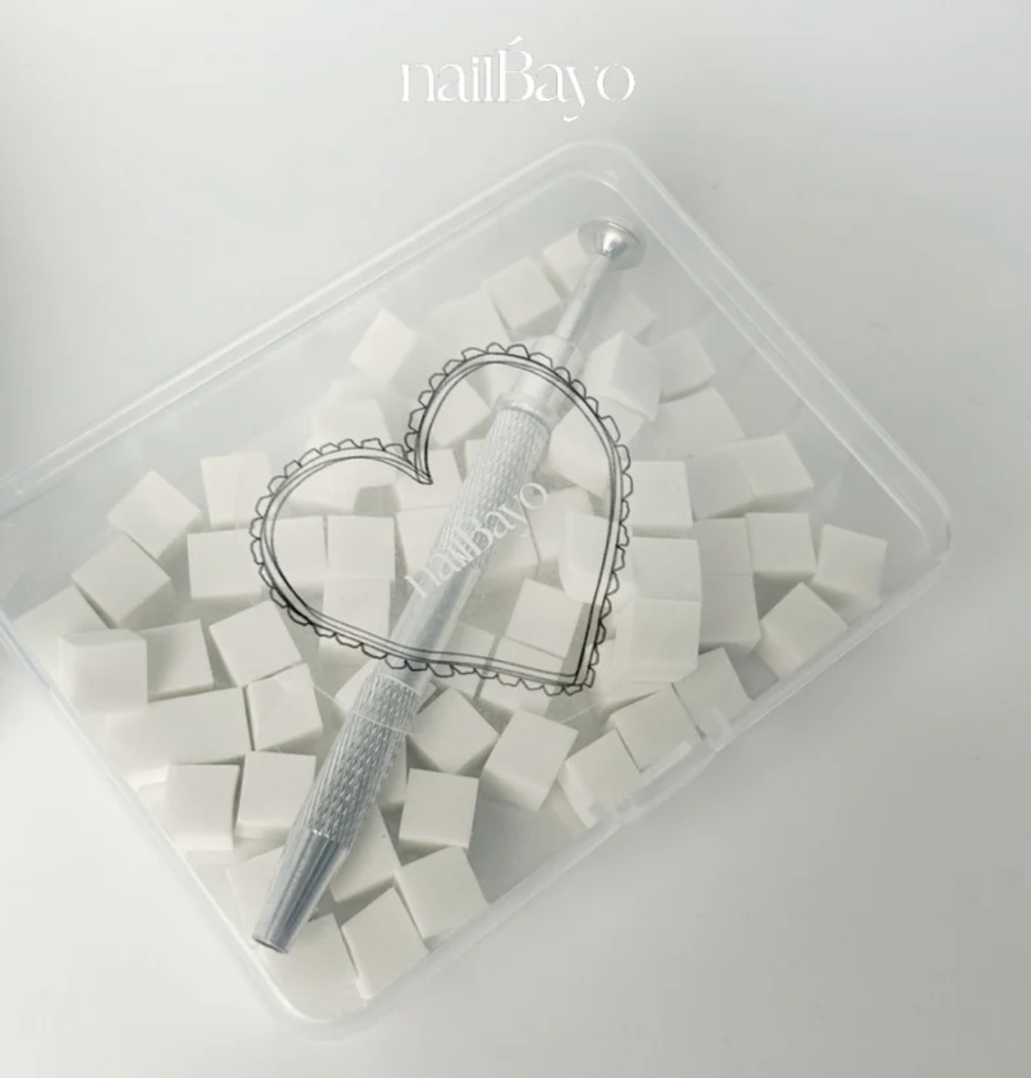NAILBAYO Nail Art Sponges and picker