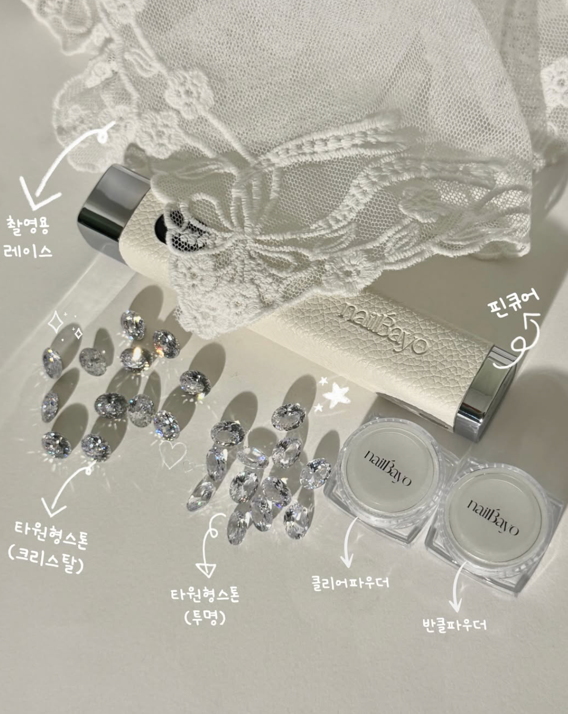Nailbayo YOUL Sensor Pin-Cure Lamp and holder