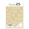 Artistic, delicate, and charming Japanese nail art decals featuring a vibrant pattern of intricate sakura blossoms in shades of pink and white, perfect for creating a stunning, airbrushed floral nail design without the need for messy masking or airbrush tools. These Tsumekira AIRY CHEEK SAKURA ES-ACH-005 nail stickers offer a high-quality, user-friendly way to elevate your manicure with a beautiful sakura motif.