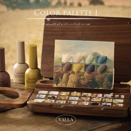 VALLA Color Palette I Collection | Korean Nail Supply for Europe | Pretty Yeppuda