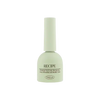 VALLA Recipe gel polish bottle in pale mint green, featuring a rounded base and cylindrical top. The label showcases the brand name and product description, emphasizing premium quality and beautiful results for nails.